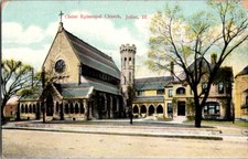 Vintage Postcard Christ Episcopal Church Joliet IL Illinois                P-723 picture