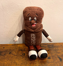 Hershey's Chocolate Bar Candy & Nuts Plush Advertising Character Doll, Brown picture