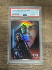 2021 Topps Star Wars Galaxy Chrome Anakin Skywalker #39 Refractor PSA 10 GEM MT picture