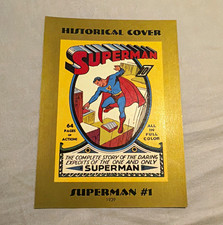 DC Comics Superman Limited Edition Paper Poster 1997 Unframed Single Piece picture