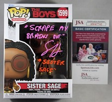 SUSAN HEYWARD SIGNED THE BOYS SISTER SAGE FUNKO POP FIGURE AUTOGRAPHED +JSA COA picture