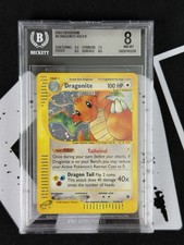 POKEMON BGS 8 DRAGONITE EXPEDITION #9 HOLO NEAR MINT ENGLISH - ENG 2002 picture