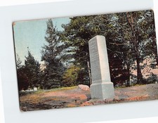 Postcard New York and New Jersey Boundary Monument Port Jervis USA picture
