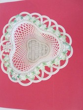 belleek shamrock basketweave picture