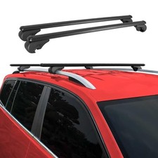 B01M357I3L - OMAC Roof Rack Cross Bars for Car, SUV, Truck 165Lbs 2Pcs Black picture