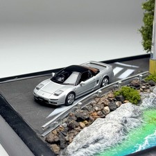 LCD 1:64 JDM Silver NSX Mk1 NA1 Sports Model Diecast Metal Car picture