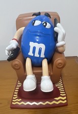 M&M's Blue Character Recliner Candy Dispenser  picture