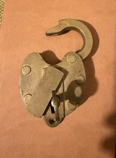 Antique Padlock And Key picture