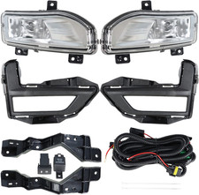 1 Pair Fog Lights Replacement for 2017-2020 Rogue S SL SV Hybrid Fog Driving Lig picture