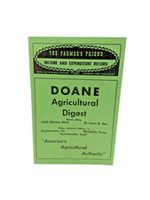 Vintage 1950s Farmers Friend Farm Income Expense Record Doane Agricultural picture
