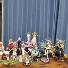 Collectible Anime Figure Lot 20 Overlord Re Zero Fate Umamusume Frieren picture