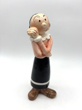 Vtg 7” Olive Oyl Porcelain Salt /Pepper Shaker Vandor Imports Japan Replacement picture