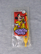 Vintage Disney Mickey Mouse Pluto Punch Ball National Latex Blue Bird USA NOS picture