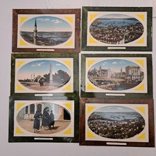 Turkey Constantinople Istanbul Postcard 1914 Boat Water Buildings Lot of 6 Con1 picture