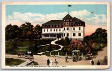K54/ Middle Bass Island Lake Erie Ohio Postcard c1910 Hotel Hillcrest Wagons 340 picture