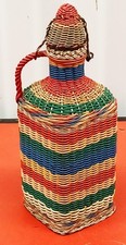 Rare Soviet Era Relic 1956 Hungarian Revolution Wire Wrapped Defiance Bottle picture