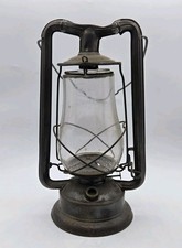 Vtg C.T. Ham Clipper Kerosene Lantern w/ Dietz Replacement Globe Railroad Barn picture