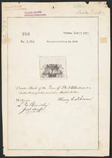 [Trademark registration by Dr. S. B. Hartman & Co. for Hope brand Bitters] picture