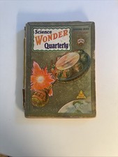 SCIENCE WONDER QUARTERLY SPRING 1930 PULP Loose Cover picture