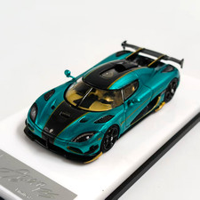 1:64 Green Agera RS Alloy Die-Cast Model Car Collection Display picture