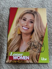 STACEY SOLOMON (LOOSE WOMEN) PRESIGNED CAST CARD picture