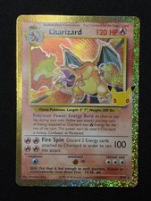 Pokemon 30th anniversary Gold Charizard 4/102 NM picture