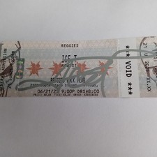ICE-T RaRe Hand Signed Autographed Reggies Chicago 6/21/25 2025 Concert Ticket picture