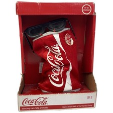 Coca-Cola Dancing Can It's The Real Thing Coke With Sunglasses Works picture