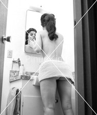 8x10 Photo 1960's Art Photography Reprint Art Busty Woman Shirley Skates 1 picture
