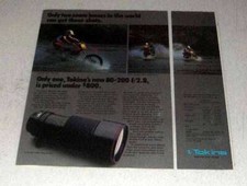 1984 Tokina 80-200 f/2.8 Lens Ad - Get These Shots picture