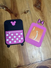 Disney Inspired Minnie Mouse Travel Suitcase Gift Card Money Holder picture