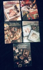 Leisure Arts - Christmas Books - Vintage - 1991-1996 - Lot of 5 - Misc - Gifts picture