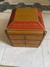 Vintage Ace Brand Purse and Pocket Combs .25 Cent Wooden Revolving Store Display picture