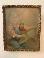 circa 1900 Harding & McCord Lumber Company Print in Gesso Frame picture