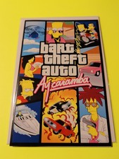 GTA - Bart Simpson Artbook - Cover by Artist Lloyd Bailey - LTD 44 NM  picture