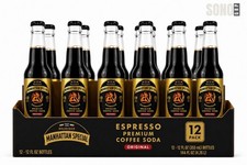 Manhattan Special Premium Coffee Soda 12oz / 12 Pack Glass Bottles picture
