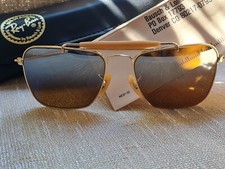 Ray BAN BL Never worn RARE NOS VINTAGE USA BAUSCH &LOMB CARAVAN SMALL W CASE picture