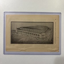 1924 Original Yankee Stadium Picture House Ruth Built Rare Baseball Antique picture