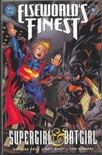 ELSEWORLD'S FINEST SUPERGIRL & BATGIRL GRAPHIC NOVEL (NM) DC COMICS picture