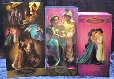 Disney Designer Fairytale Doll Couple Jasmine And Aladdin Limited Edition New picture
