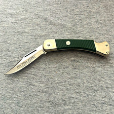 PUMA Cadet 460 Green Handle Stainless Slipjoint Pocketknife 1986 picture