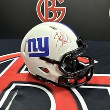 Leonard Marshall New York Giants Autographed Mini Helmet Signed Steiner CX COA picture
