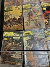 Lot Of 48 Classic Comics Illustrated  Mostly All 1st Editions  picture