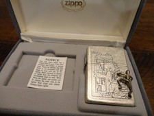 MAN CLIMBING BUILDING LIMTED EDITION ZIPPO LIGHTER MINT IN BOX 920/3000 1996 picture