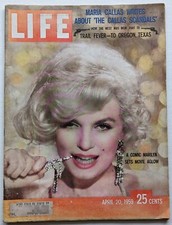 April 20, 1959 Life Magazine MARILYN MONROE - Some Like It Hot [NEW LOW PRICE] picture
