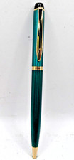 Barlow Green and Gold Twist Style Ball Pen-takes Cross style refill picture