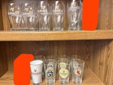 A pair of matching GUINNESS pint glasses  YOUR CHOICE. picture