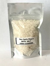 AURA CLEANSING Spiritual Bath Salt by Best Spells Magick Santeria Hoodoo Wicca picture