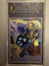1995 Marvel Masterpieces Holoflash Thanos picture
