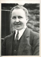 1934 H Dieckhoff Hans Luther Berlin German Envoy Portrait Photo 5X7 picture